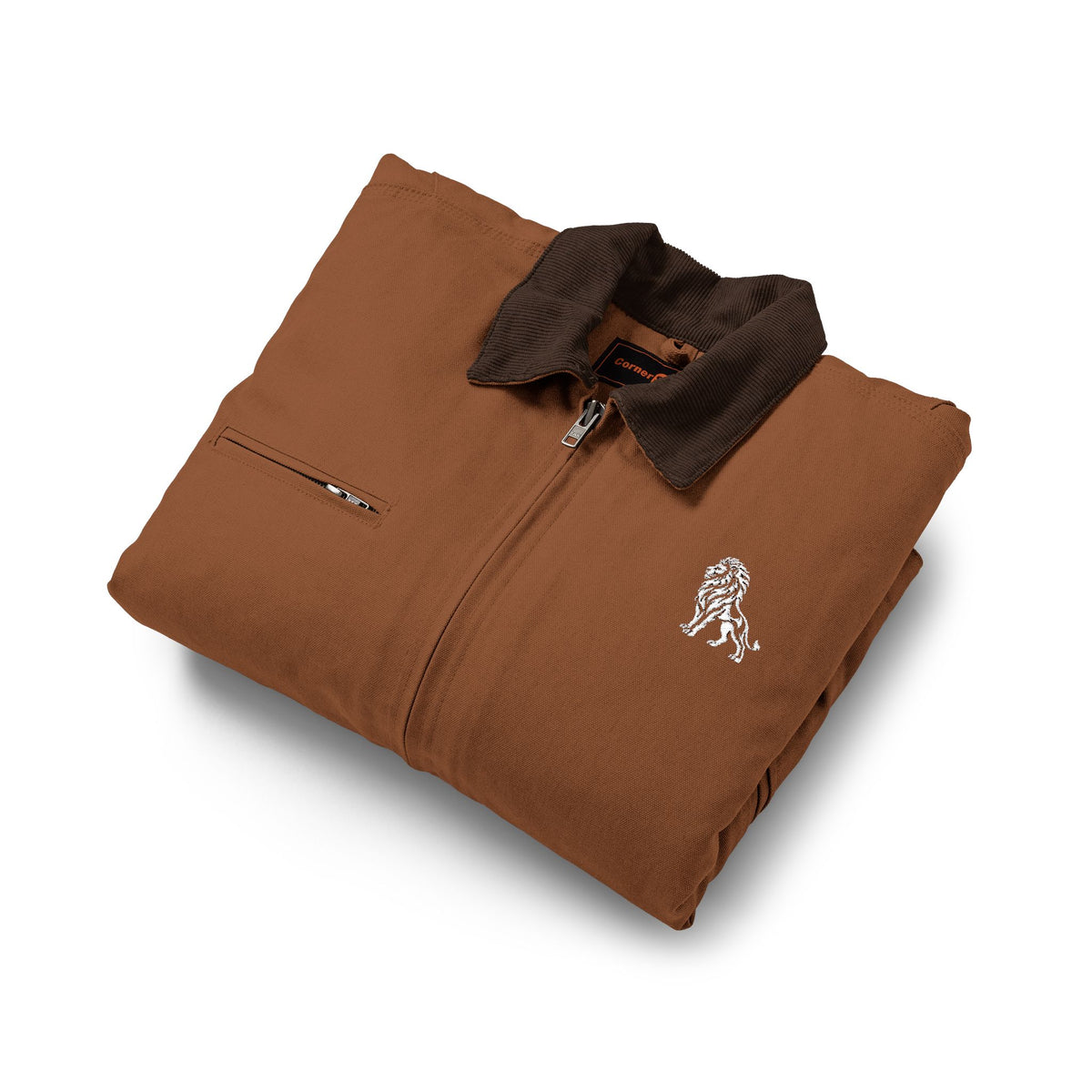 Brown Duck Cloth Work Jacket