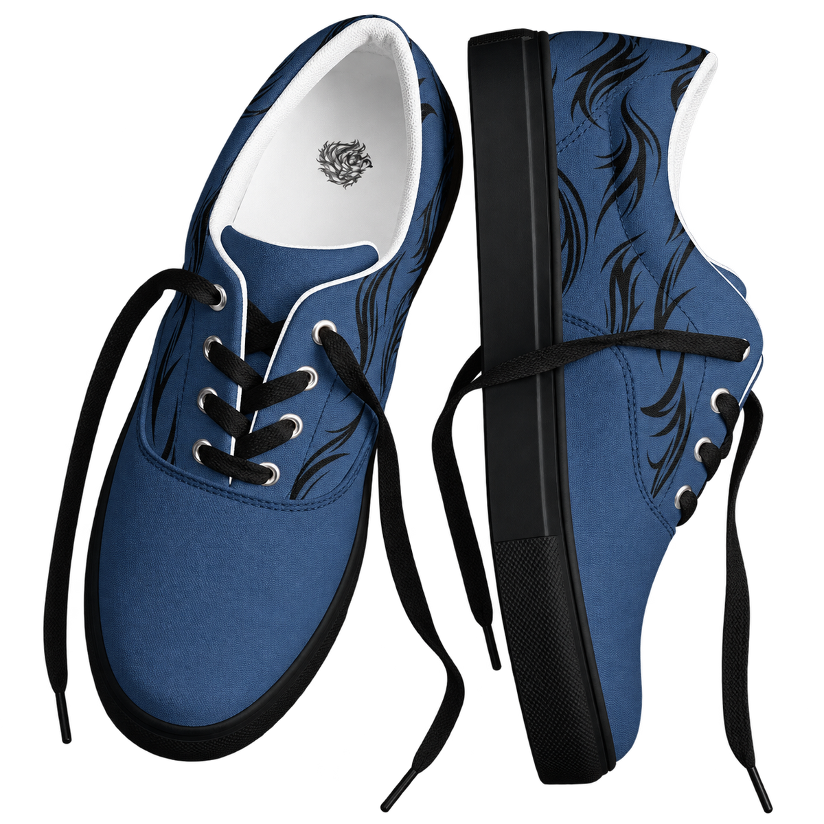 Men’s lace-up canvas shoes